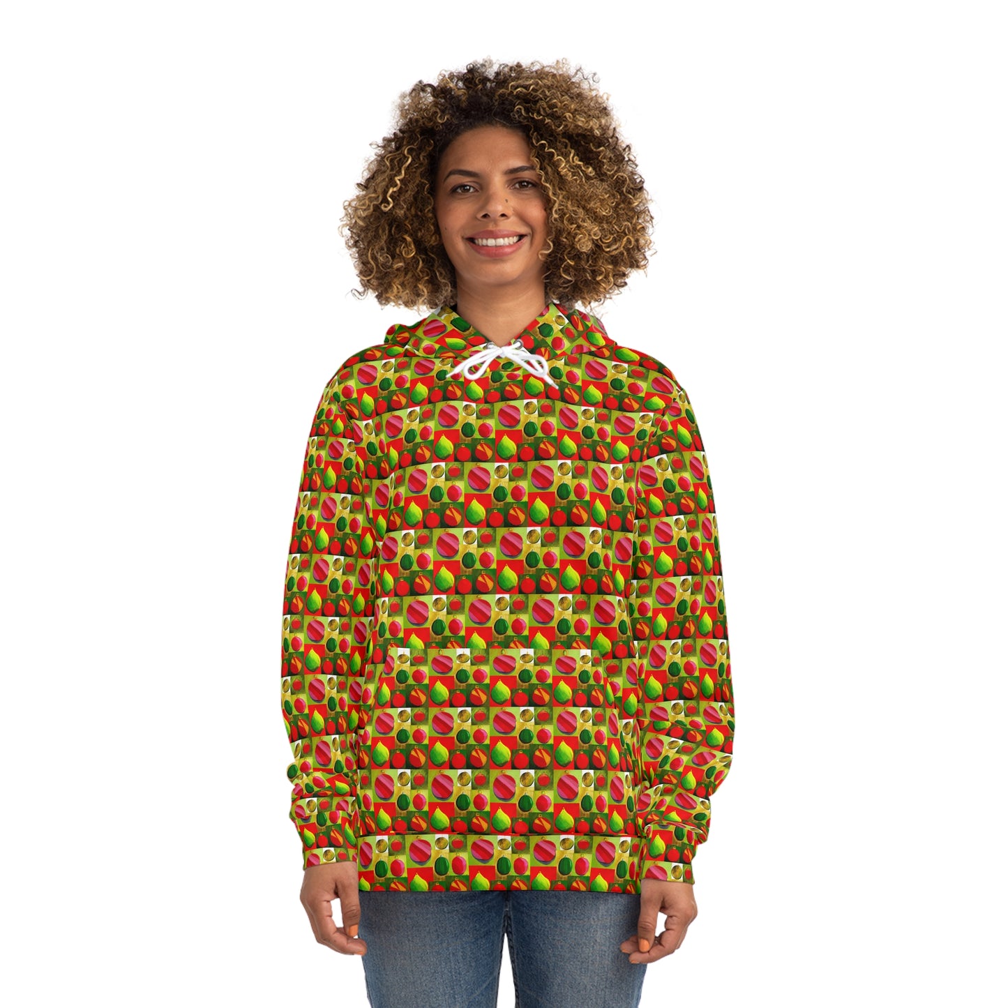 Festive Christmas Ornament Hoodie