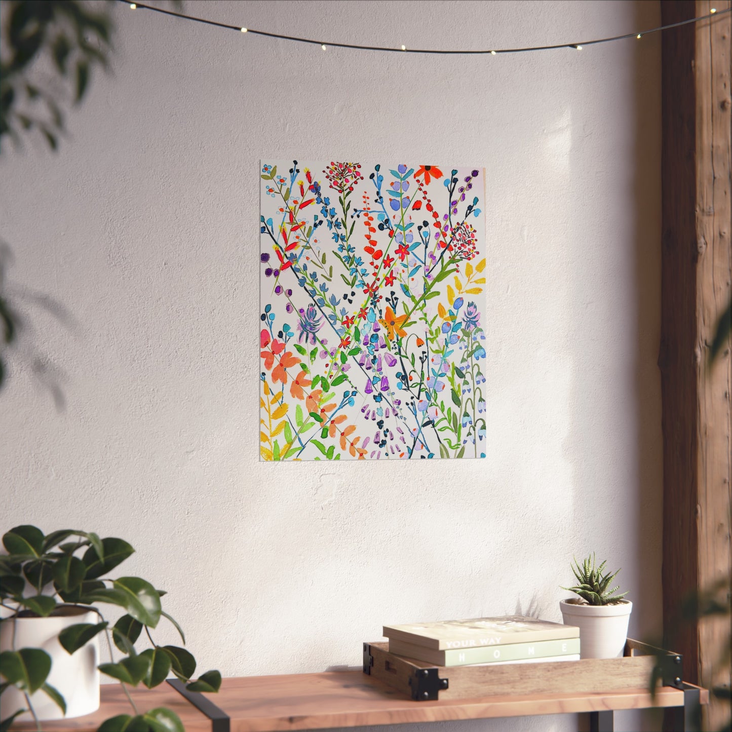 Flower Stem Giclée Fine Art Print