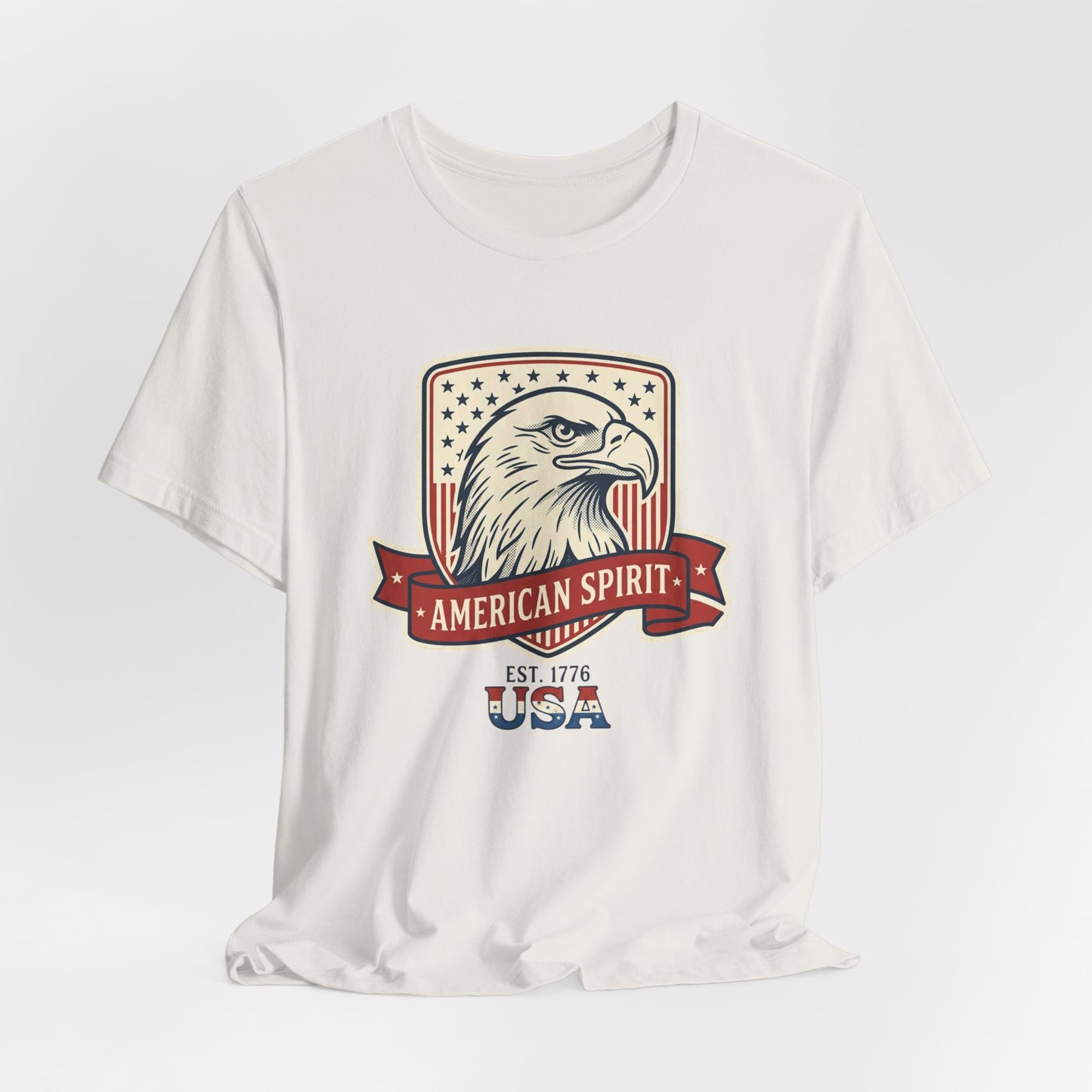 American Spirit Eagle Tee | Vintage Americana 4th of July Patriotic Shirt