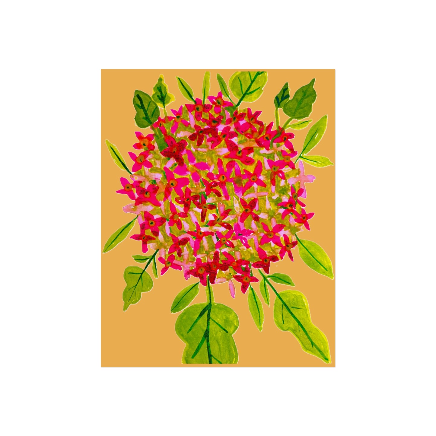 Hydrangea Stem Giclée Fine Art Print