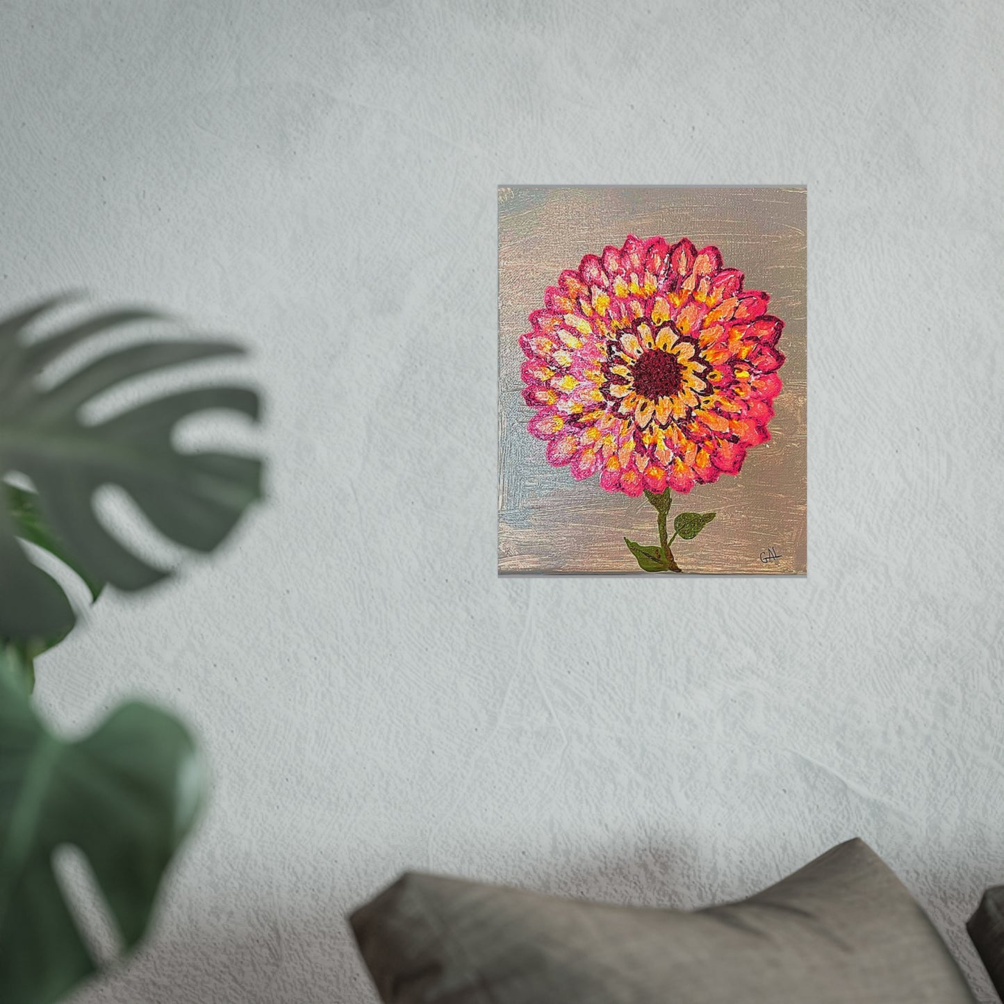 Zinnia Giclée Fine Art Print