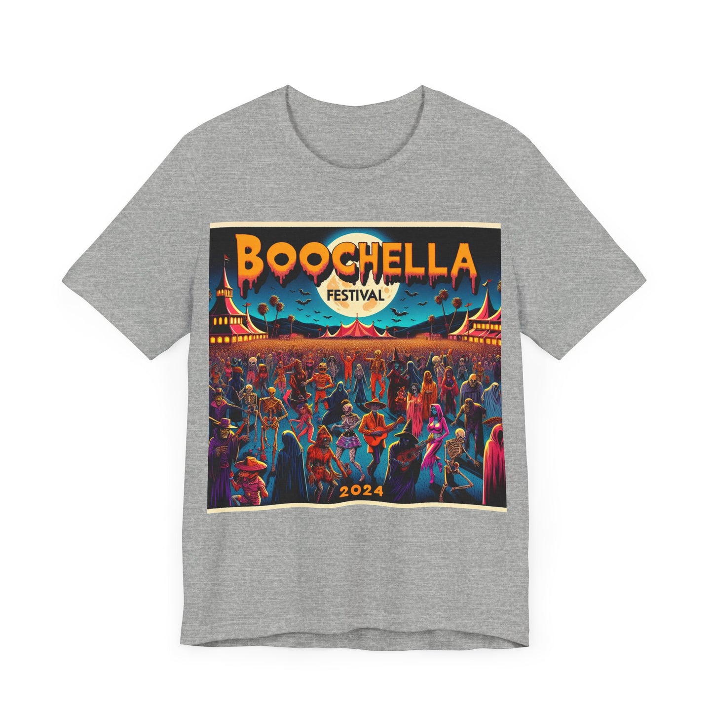 BOOchella Festival 2024 Unisex Jersey Short Sleeve Tee