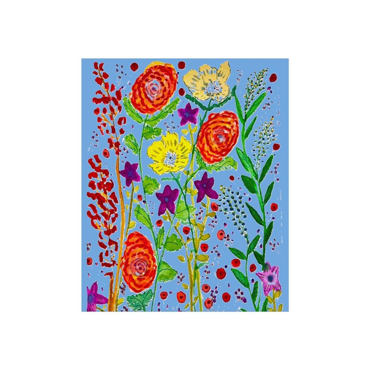 Field of Flowers Giclée Fine Art Print