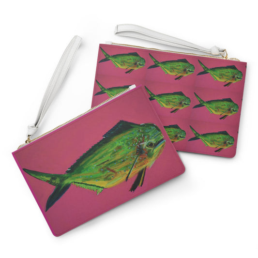 Mahi Mahi Clutch Bag Pink