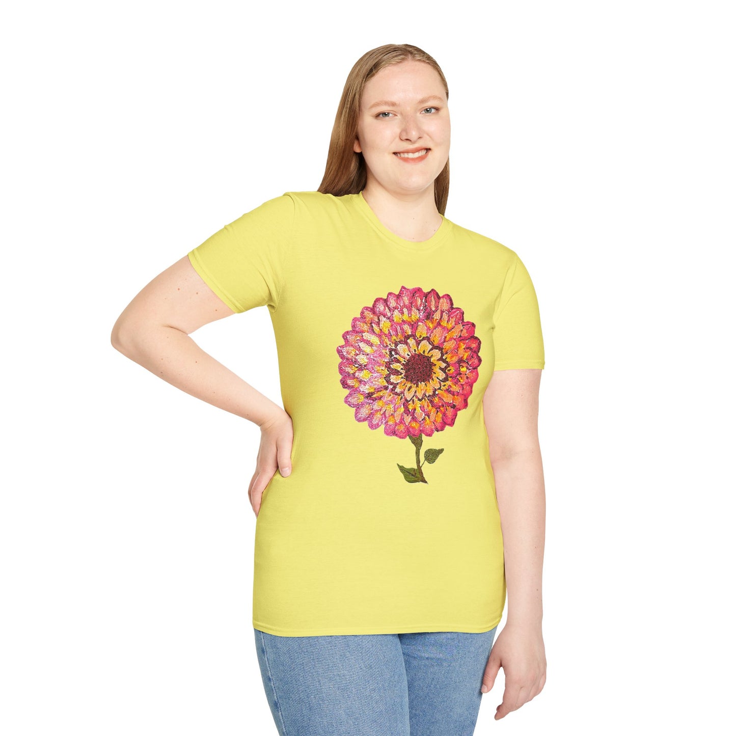 Zinnia Unisex Softstyle T-Shirt