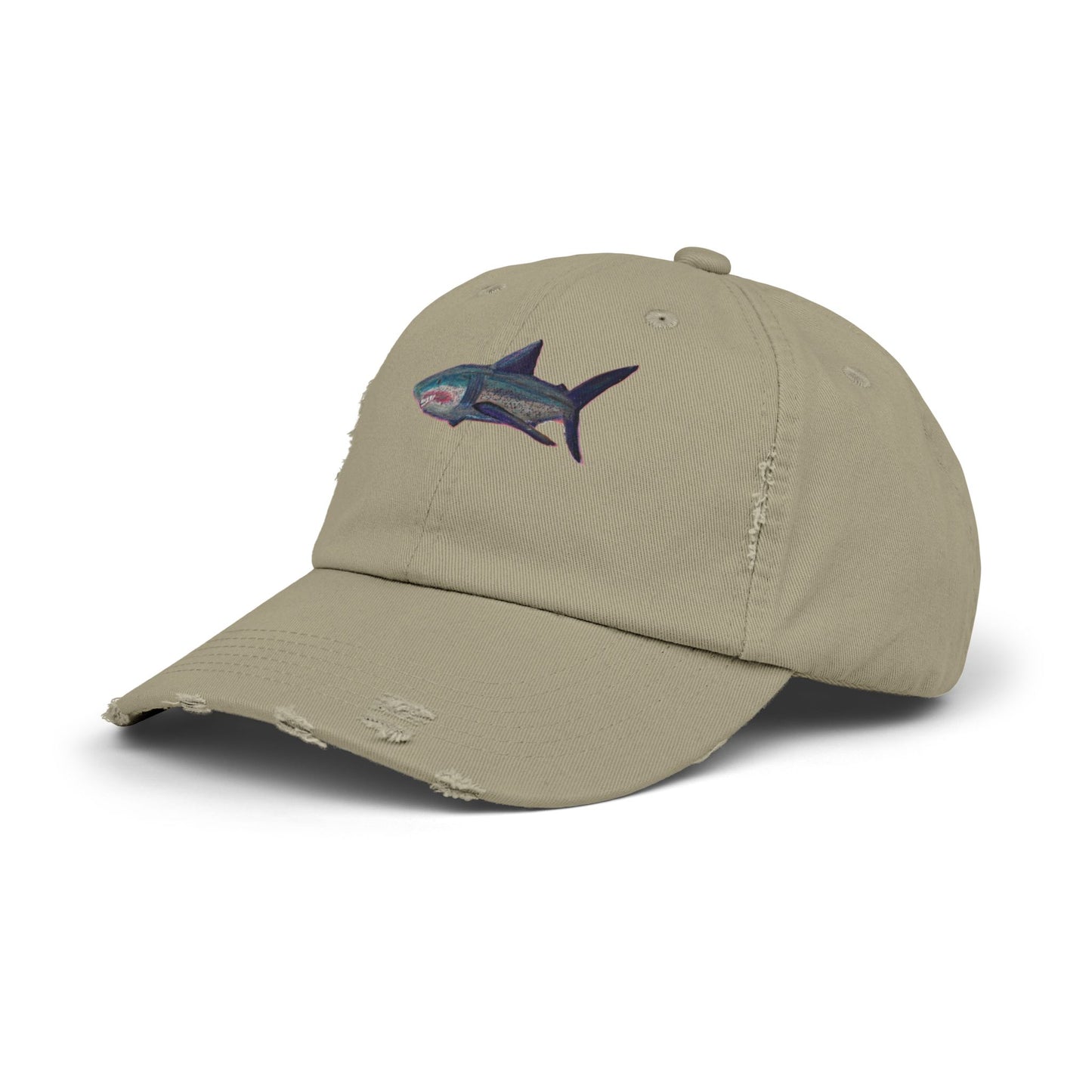 Shark Tank Unisex Distressed Cap
