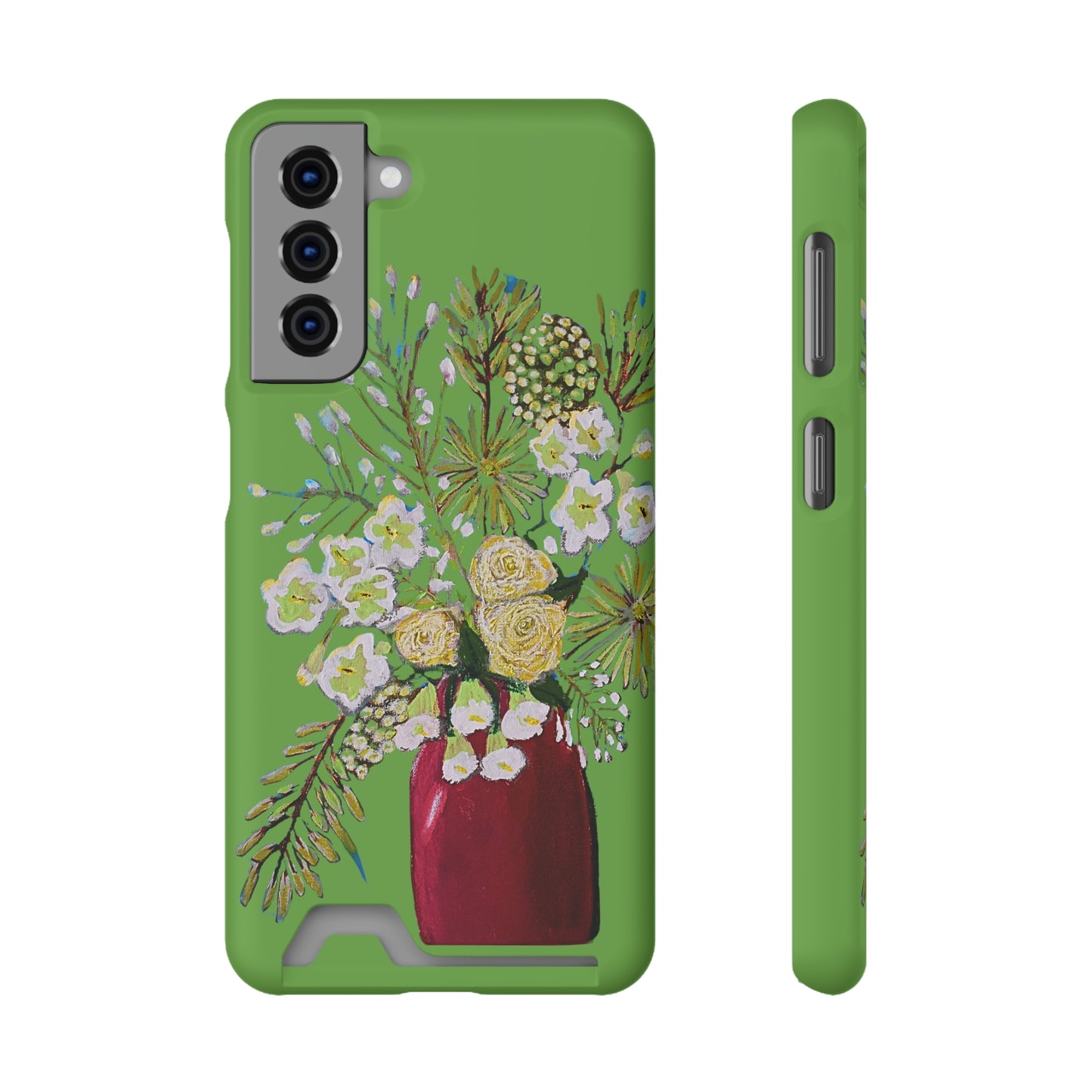 Fireworks Bouquet Phone Case With Card Holder