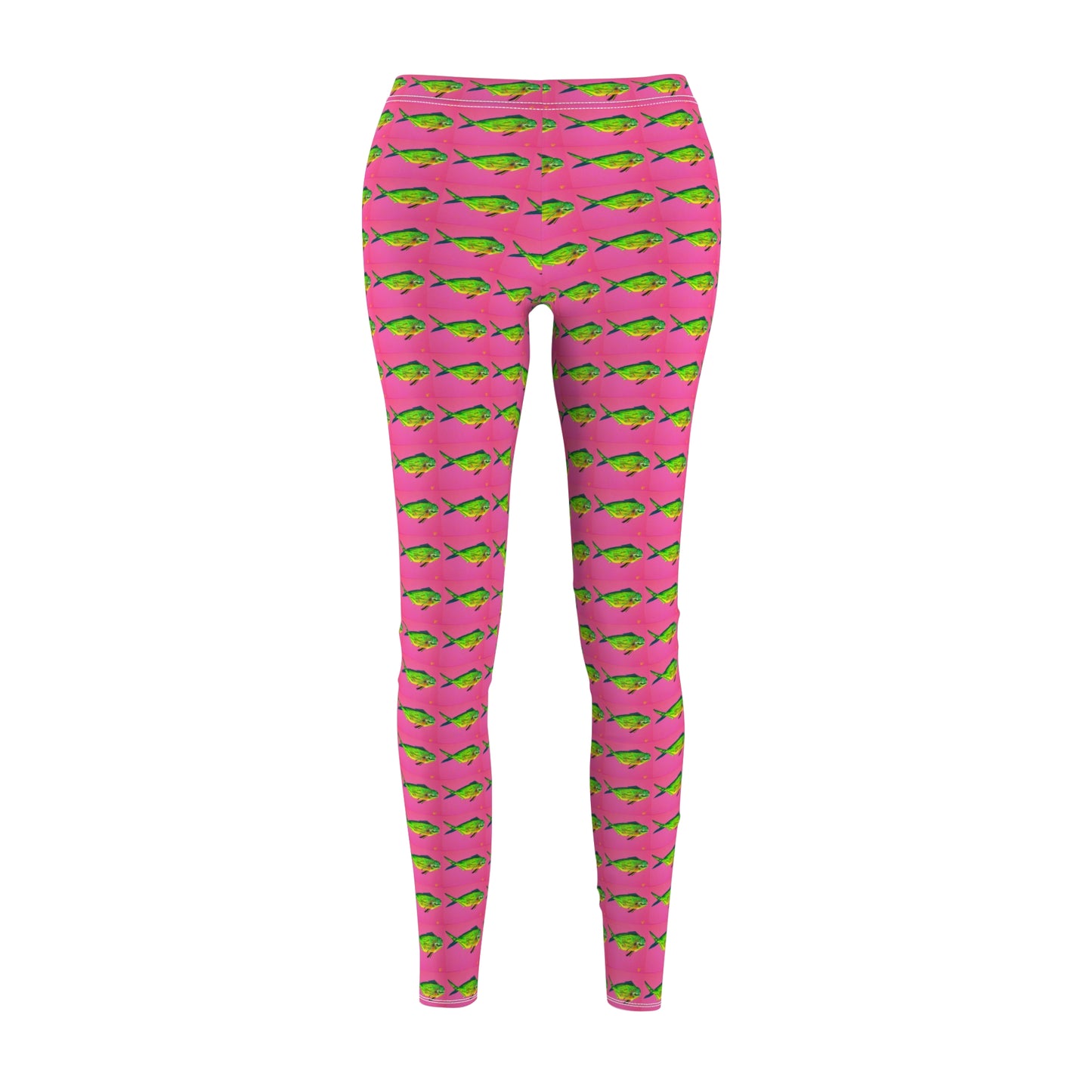 Colorful Mahi Mahi Women's Casual Leggings