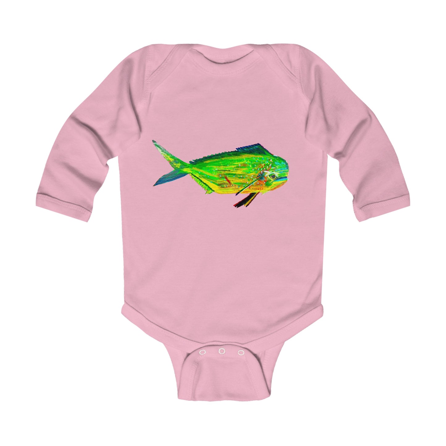 Mahi Mahi Infant Long Sleeve Bodysuit