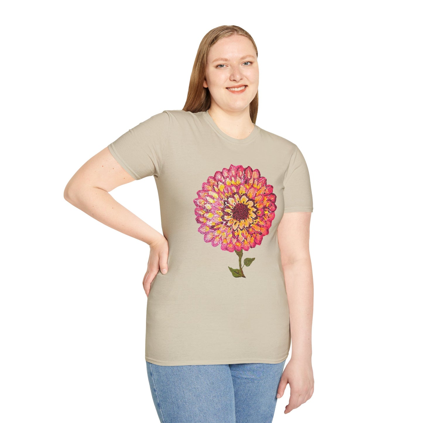 Zinnia Unisex Softstyle T-Shirt