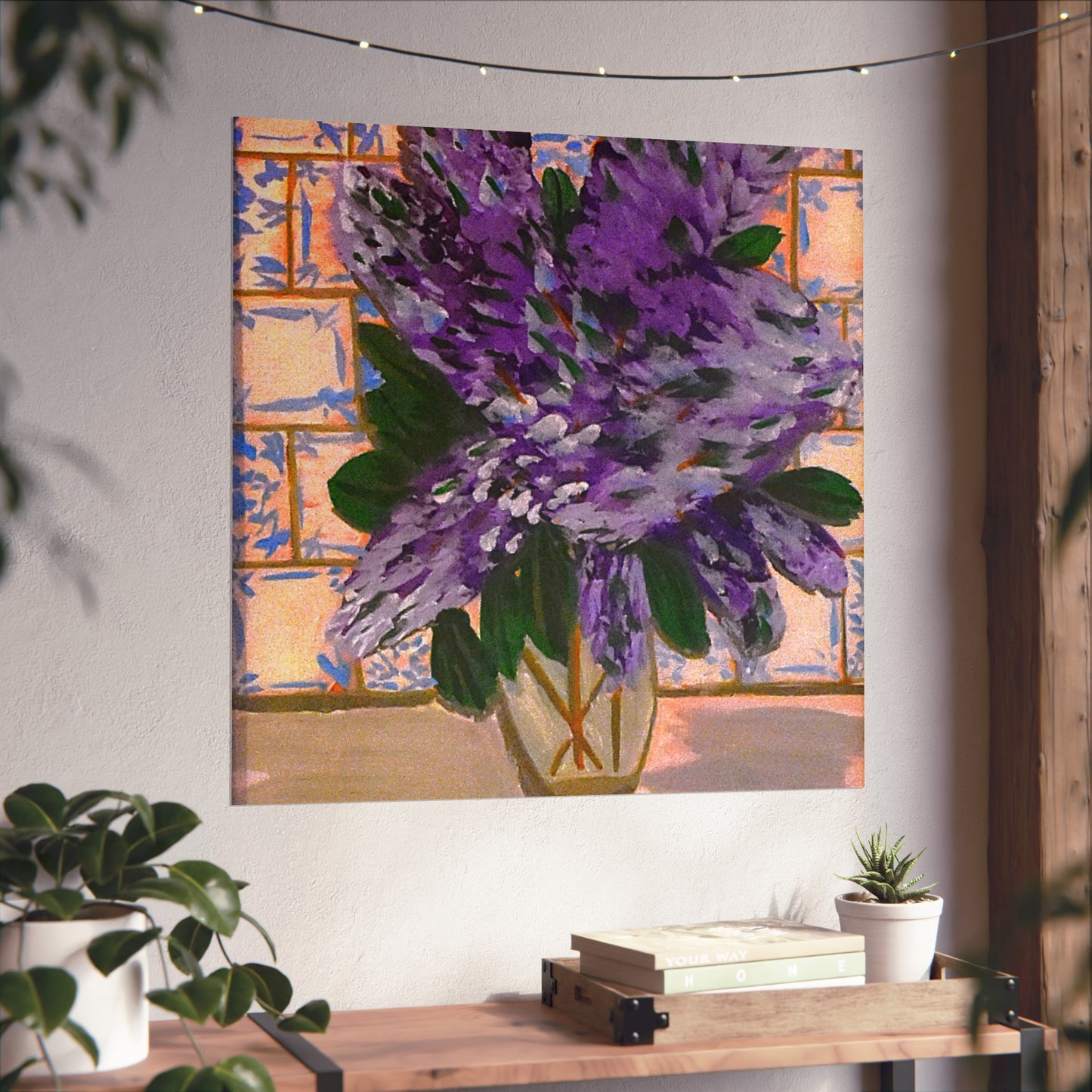 Lilac Bouquet Giclée Fine Art Print