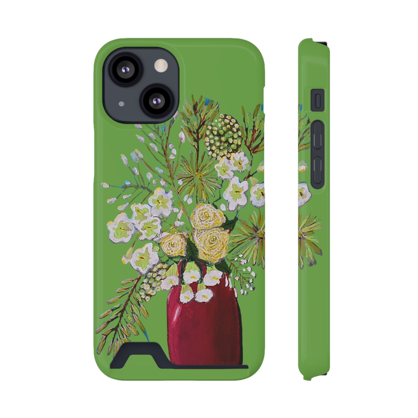 Fireworks Bouquet Phone Case With Card Holder