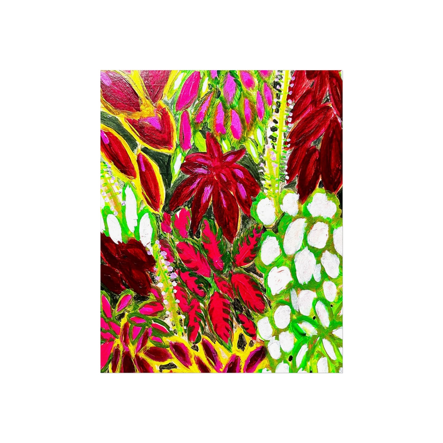 Coleus Pattern Giclée Fine Art Print