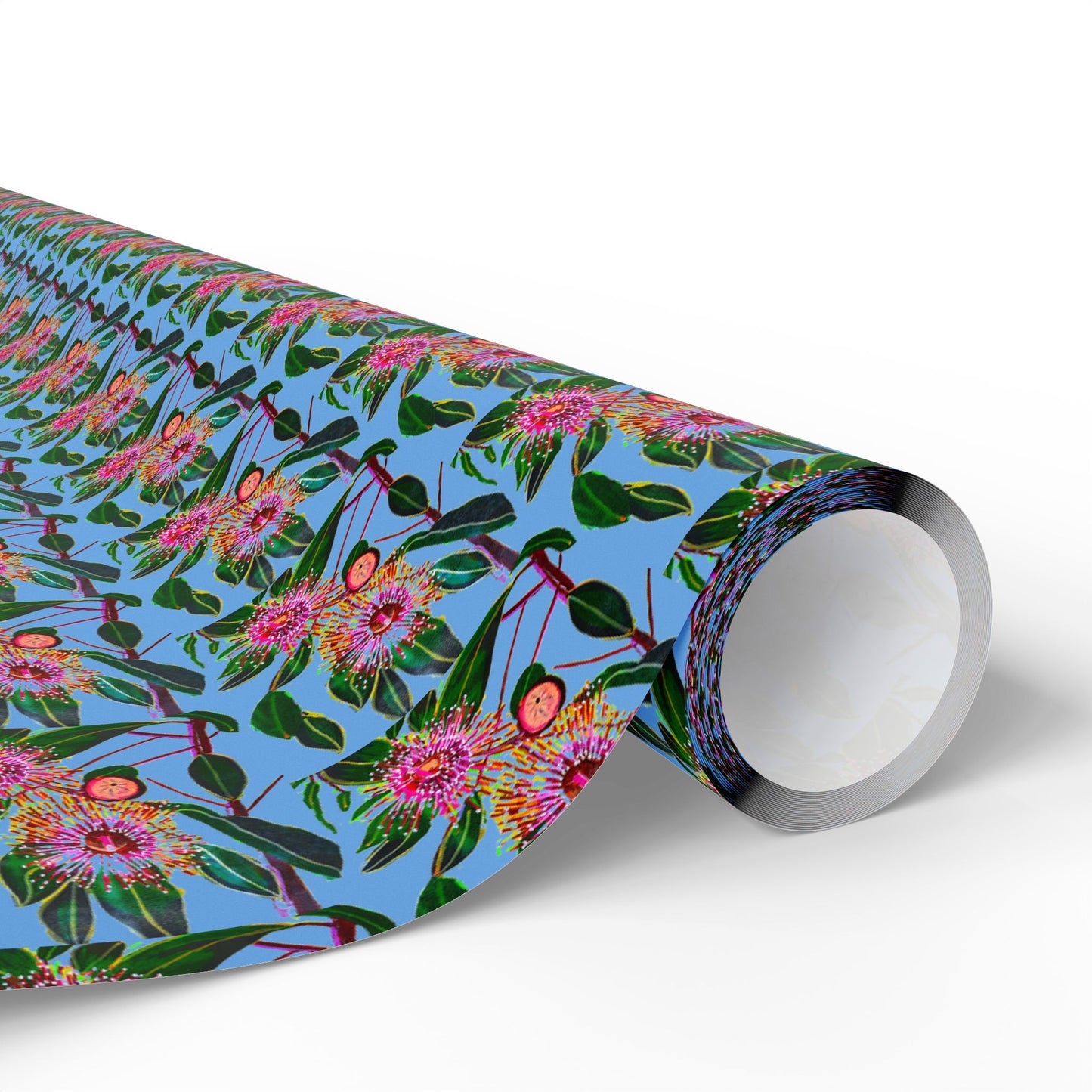 Flowering Gum (Light Blue Background) Wrapping Papers