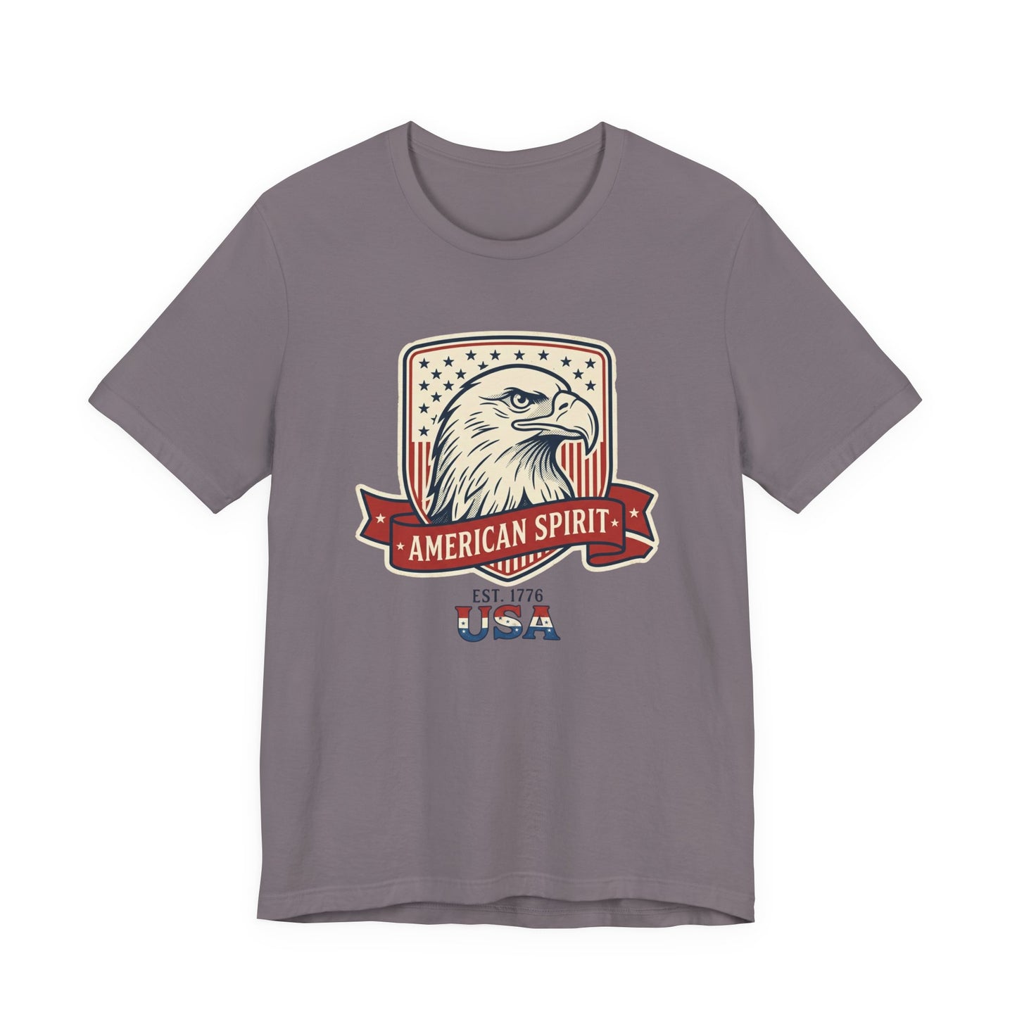 American Spirit Eagle Tee | Vintage Americana 4th of July Patriotic Shirt