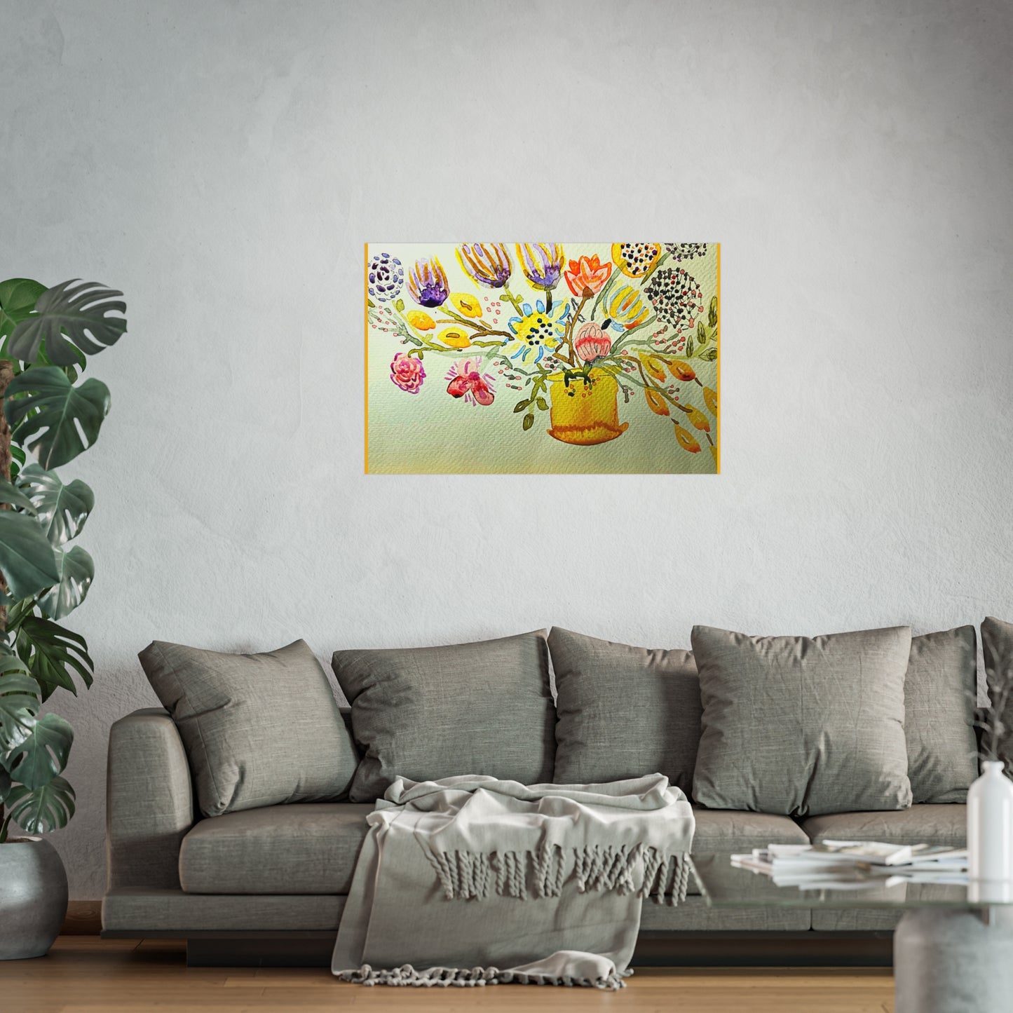 Big Bloom Bouquet  Giclée Fine Art Print