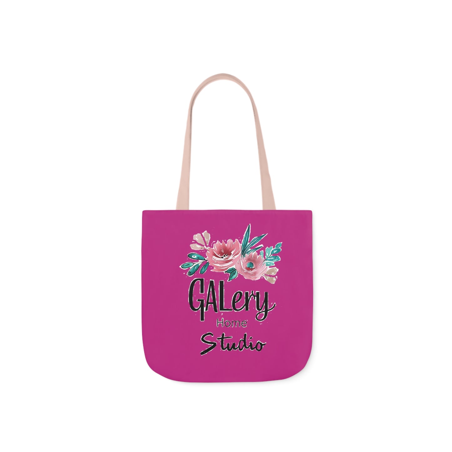 GALery Home Studio Pink Canvas Tote Bag, 5-Color Straps