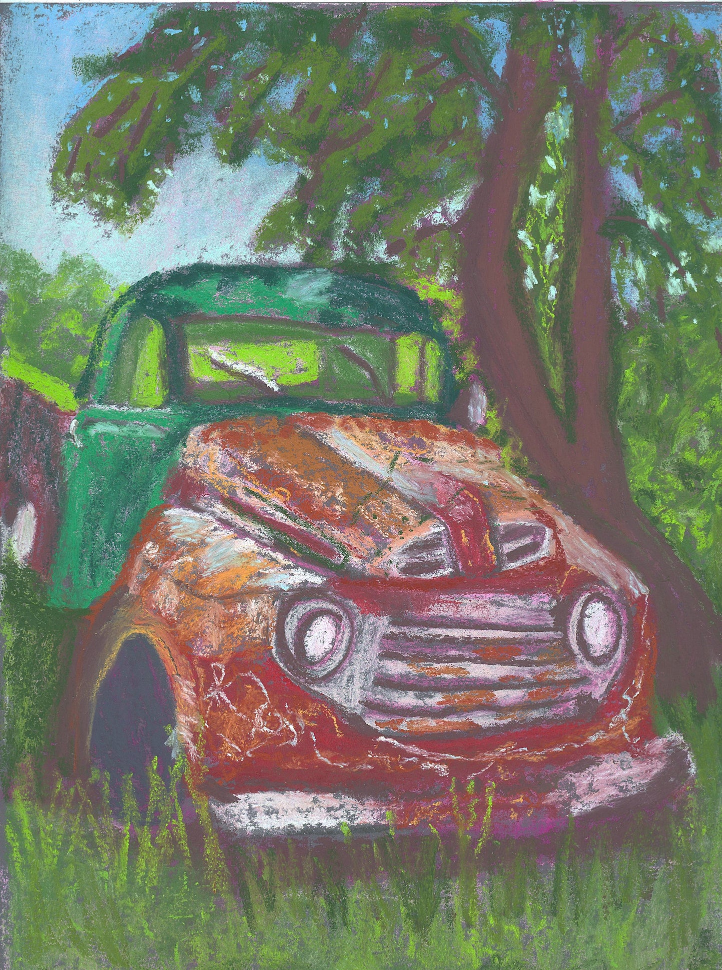 Aging Well an Original Painting by Lisa Godin