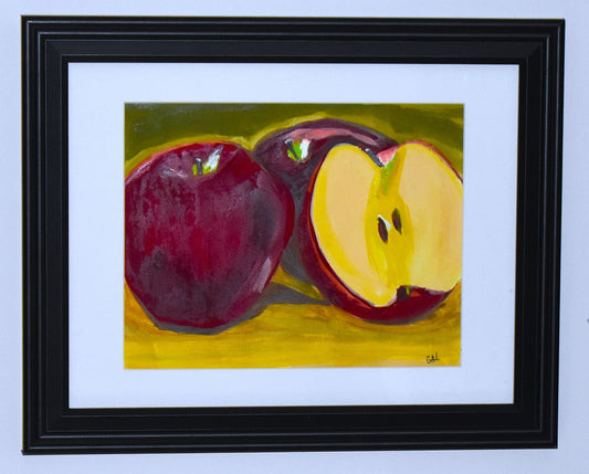 Apples an Original Painting by Lisa Godin