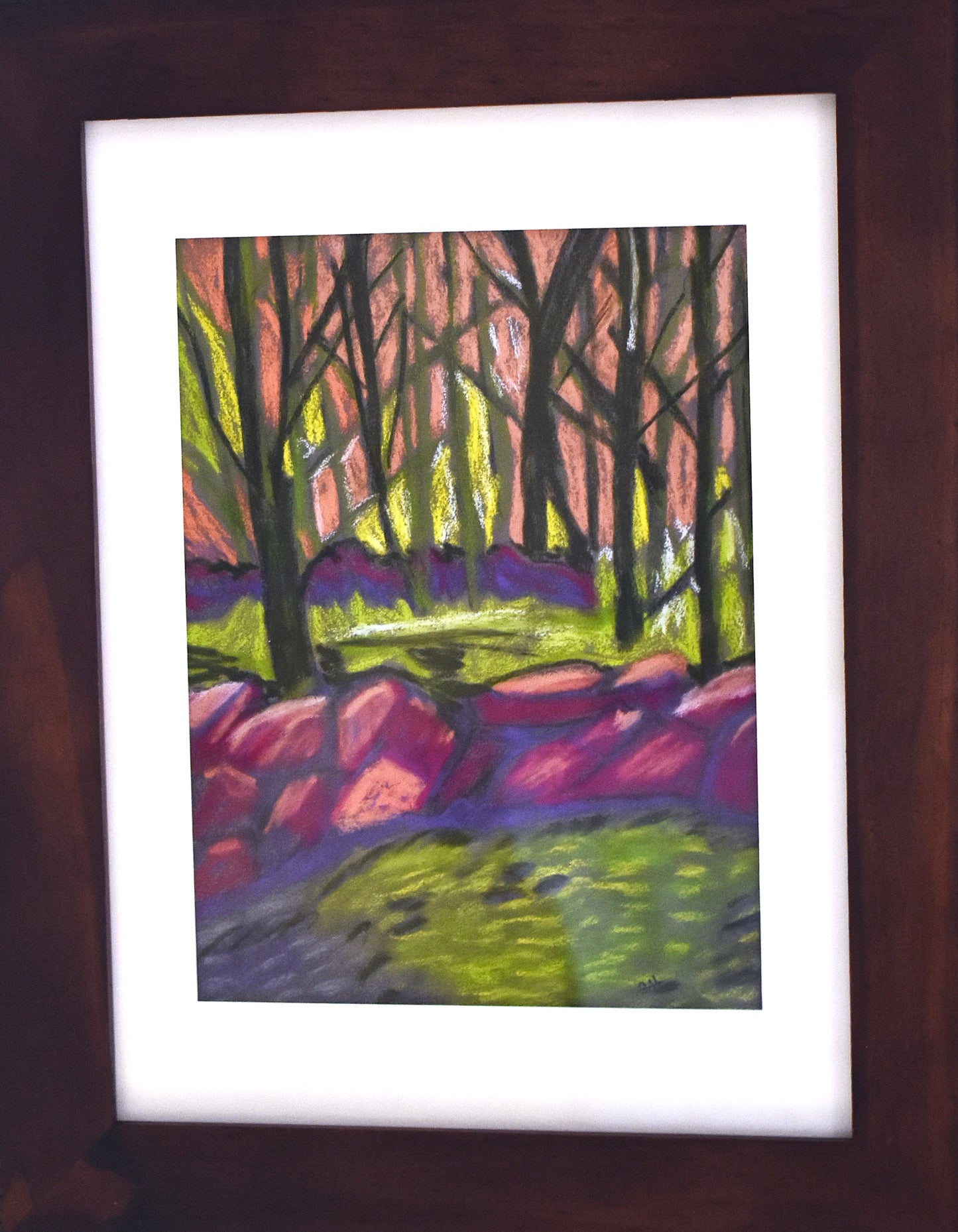 Color study Landscape an Original Painting by Lisa Godin