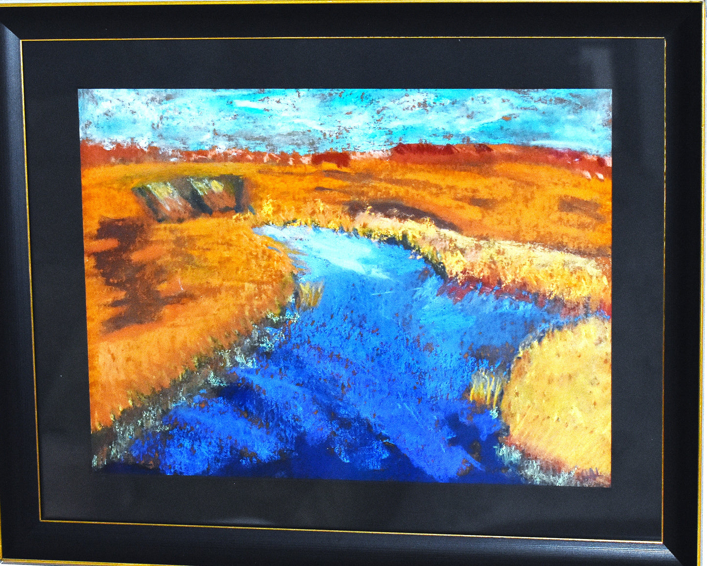 Colorful Landscape an Original Painting by Lisa Godin