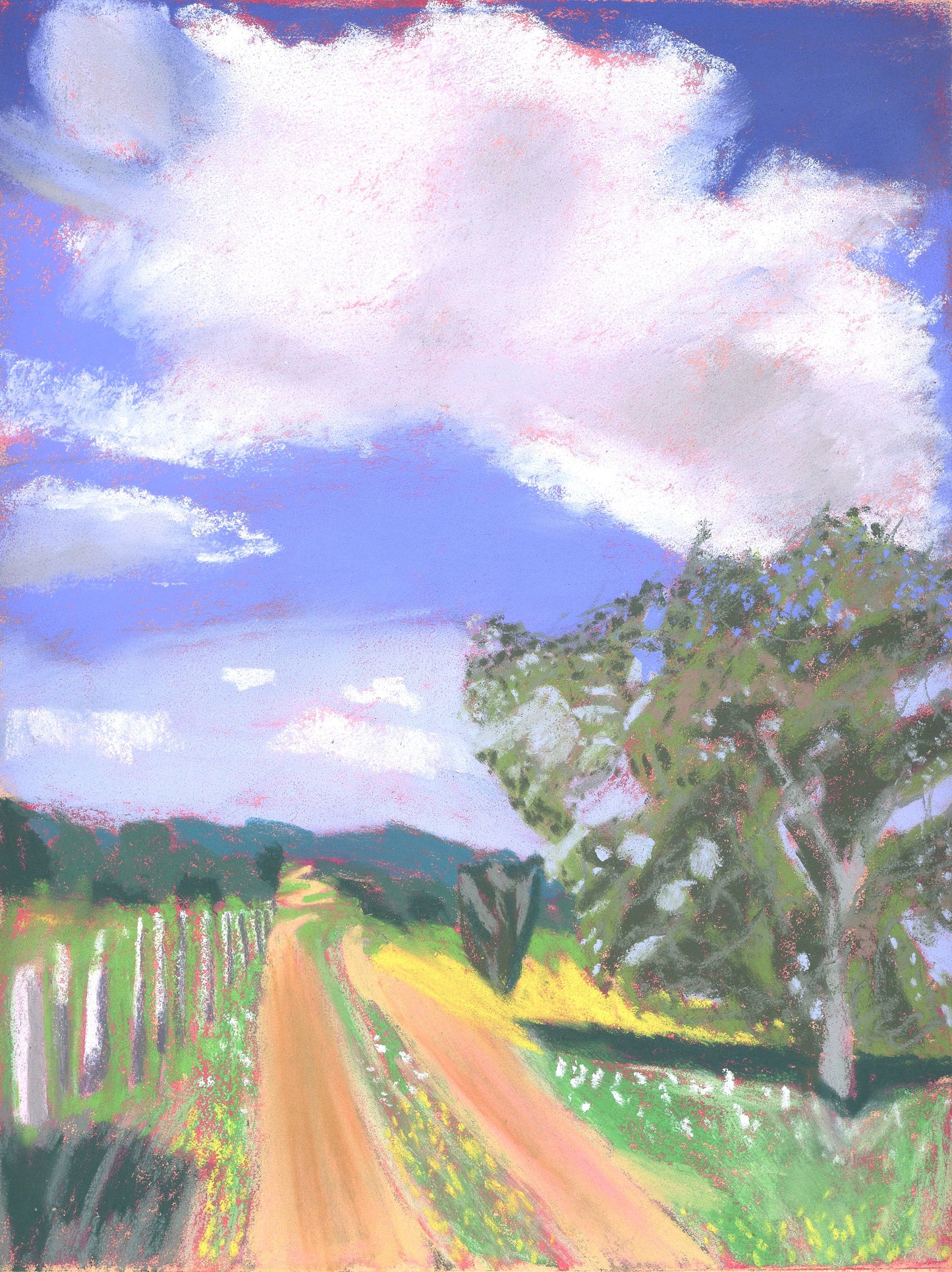 Country Road an Original Painting by Lisa Godin