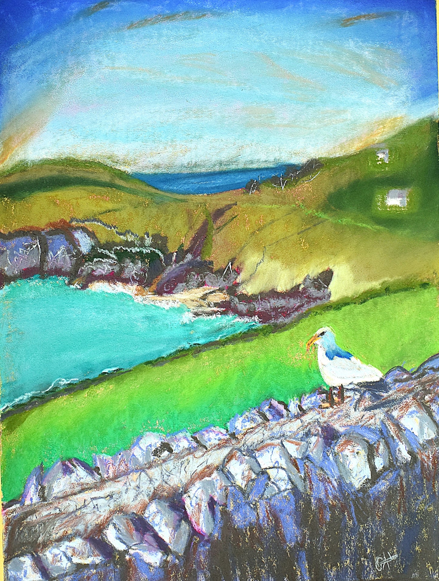 Dingle Bay Ireland an Original Painting by Lisa Godin