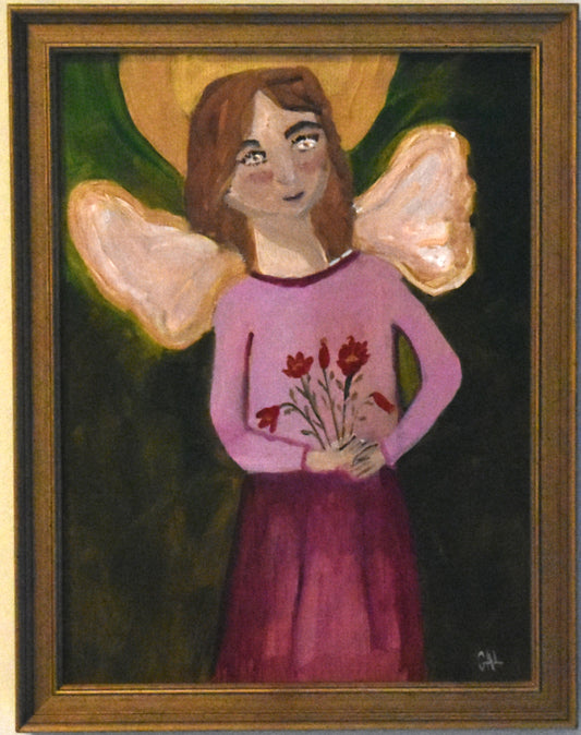 Earth Angel an Original Painting by Lisa Godin