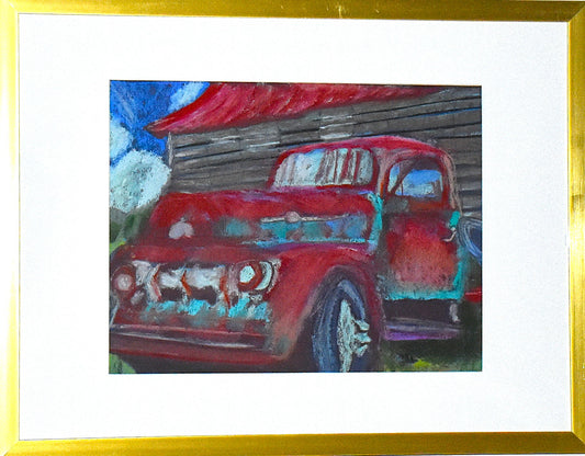 Farm Tough an Original Painting by Lisa Godin