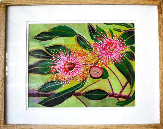 Flowering Gum - Original Acrylic Painting by Artist Lisa Godin