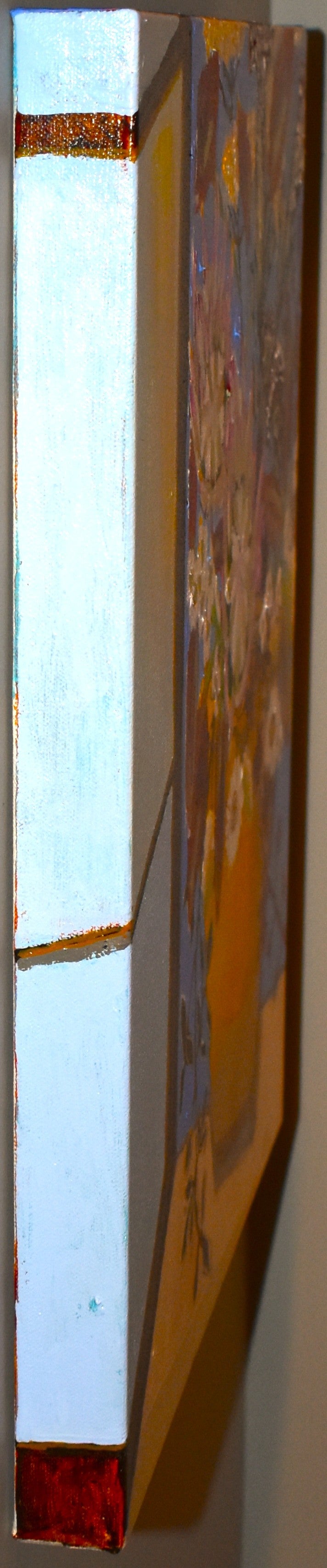 French Pot in Window an Original Painting by Lisa Godin