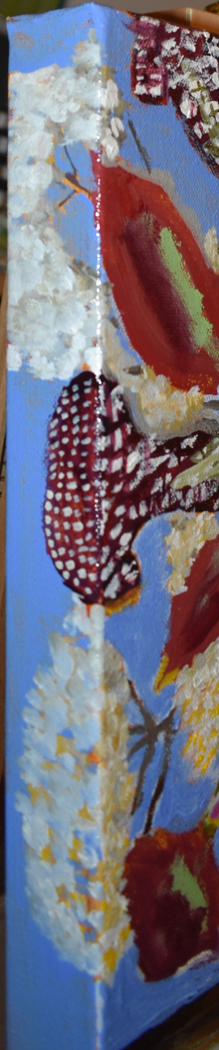 French Pot in Window an Original Painting by Lisa Godin