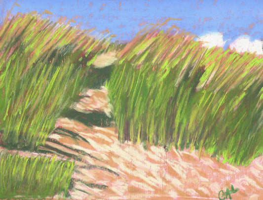 Let's Hit the Beach an Original Painting by Lisa Godin