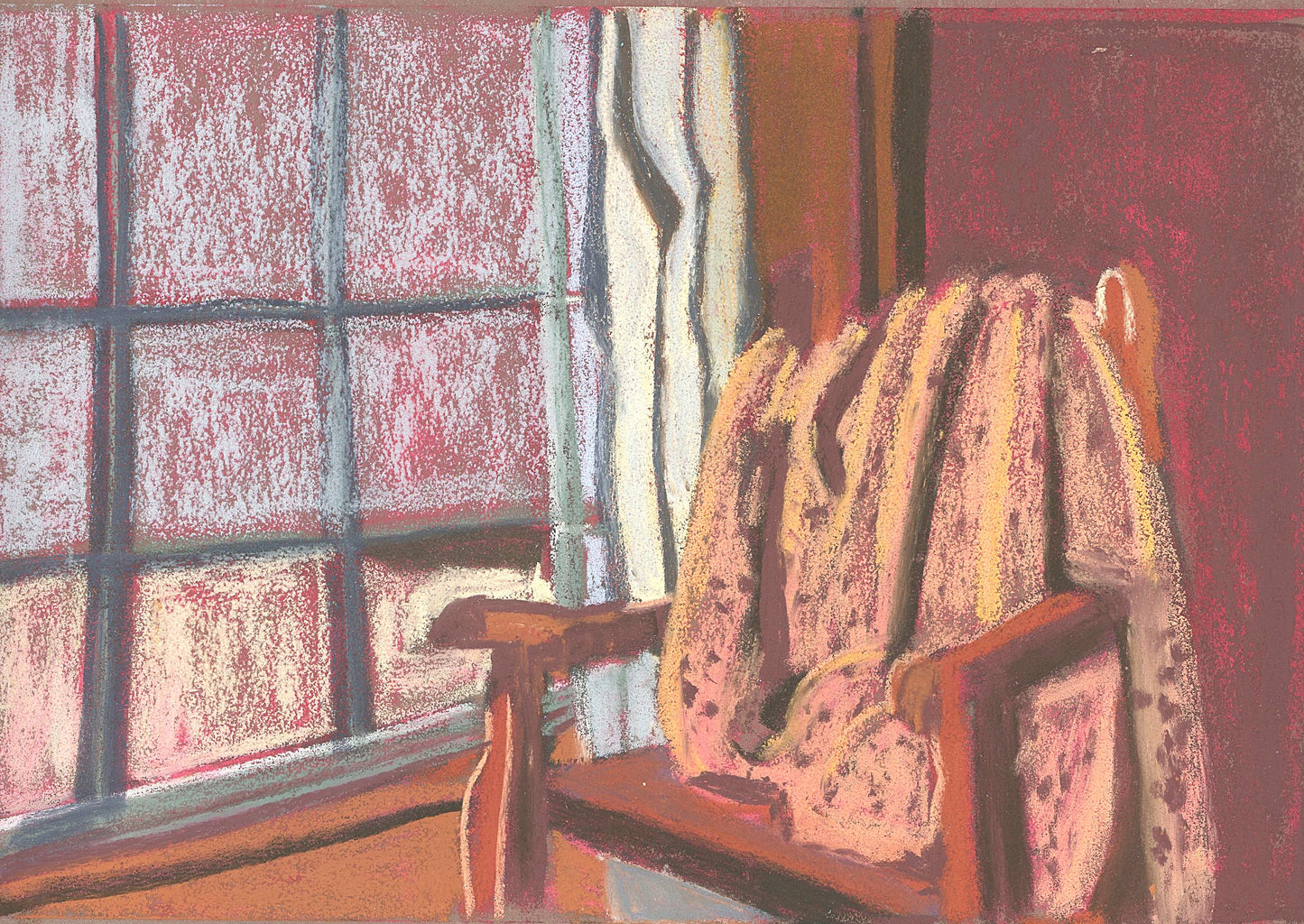 Memere's Rocker an Original Painting by Lisa Godin