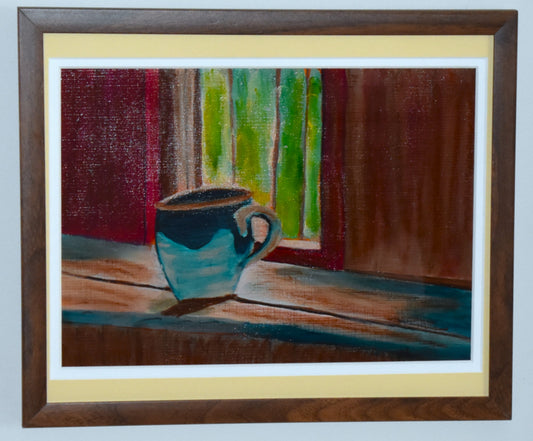 Mid Century Modern Coffee an Original Painting by Lisa Godin