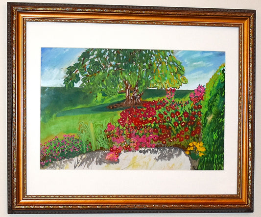 My porch View an Original Painting by Lisa Godin