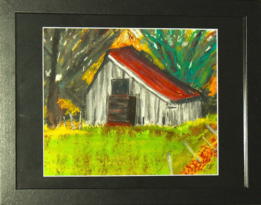 Old Farm an Original Painting by Lisa Godin