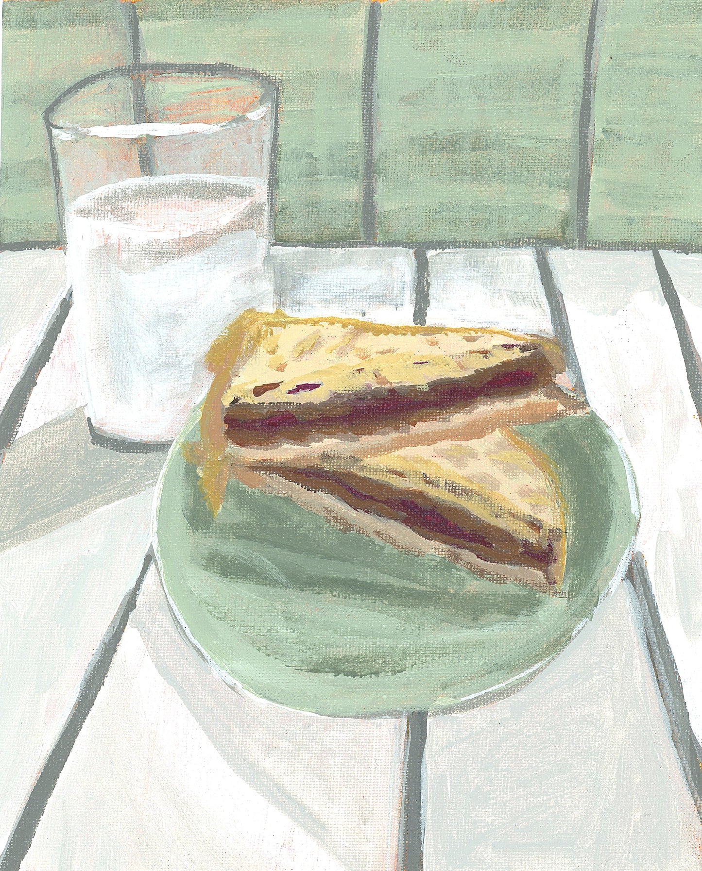 PB&J an Original Painting by Lisa Godin