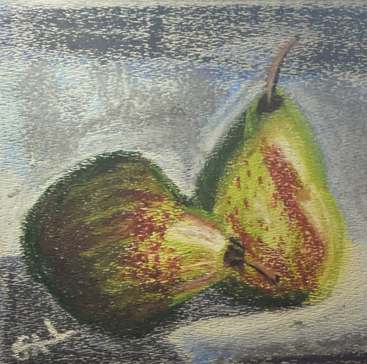 Pears an Original Painting by Lisa Godin