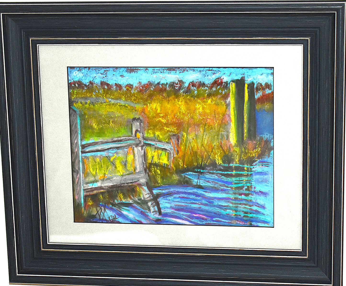 Rippling in the Water an Original Painting by Lisa Godin
