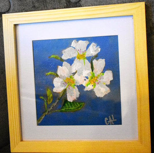 Spring Blossom - Original Acrylic Painting by Lisa Godin