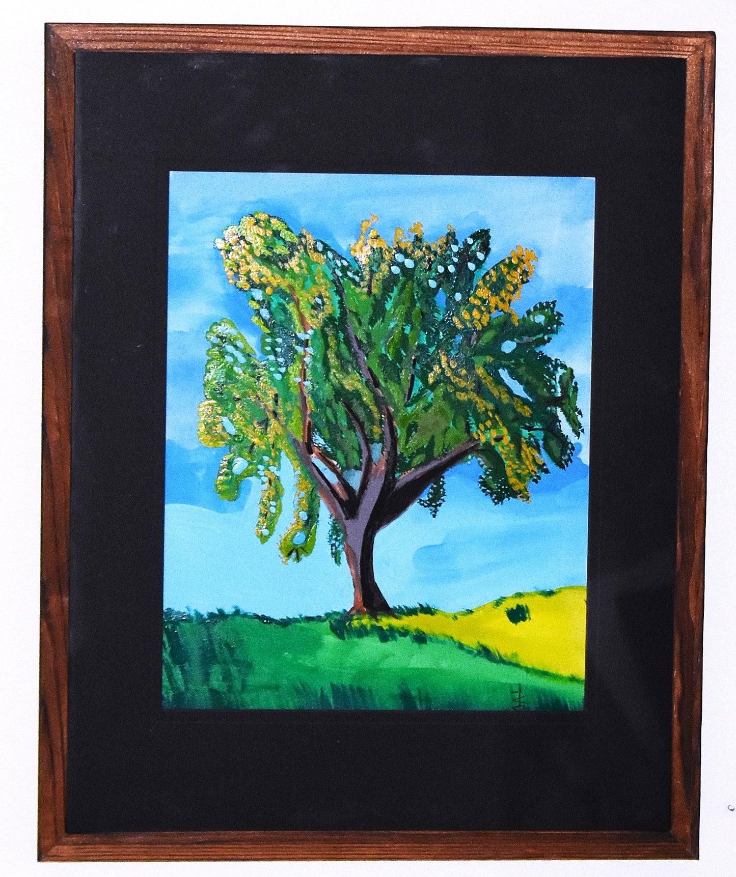 Spring Tree an Original Painting by Lisa Godin