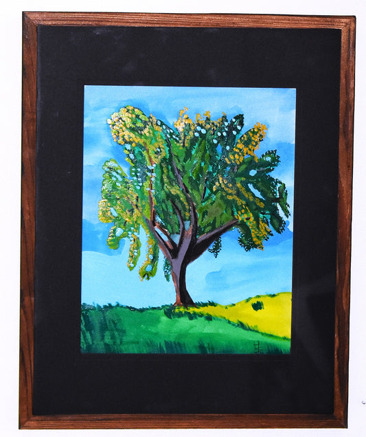 Spring Tree an Original Painting by Lisa Godin