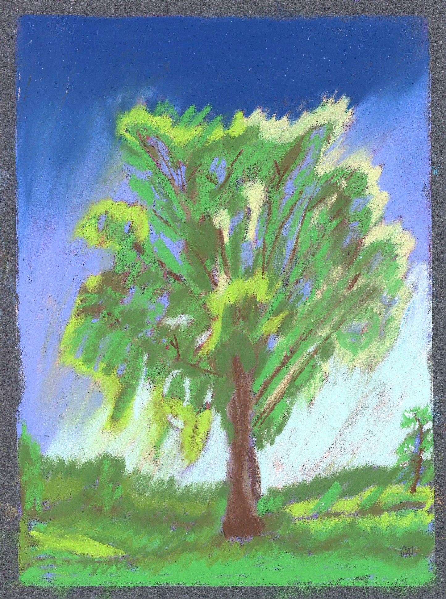 Tree an Original Painting by Lisa Godin