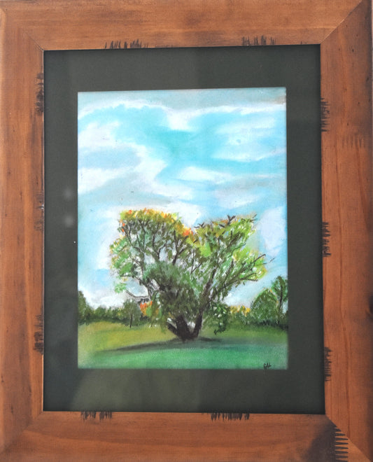 Tree with Tips an Original Painting by Lisa Godin