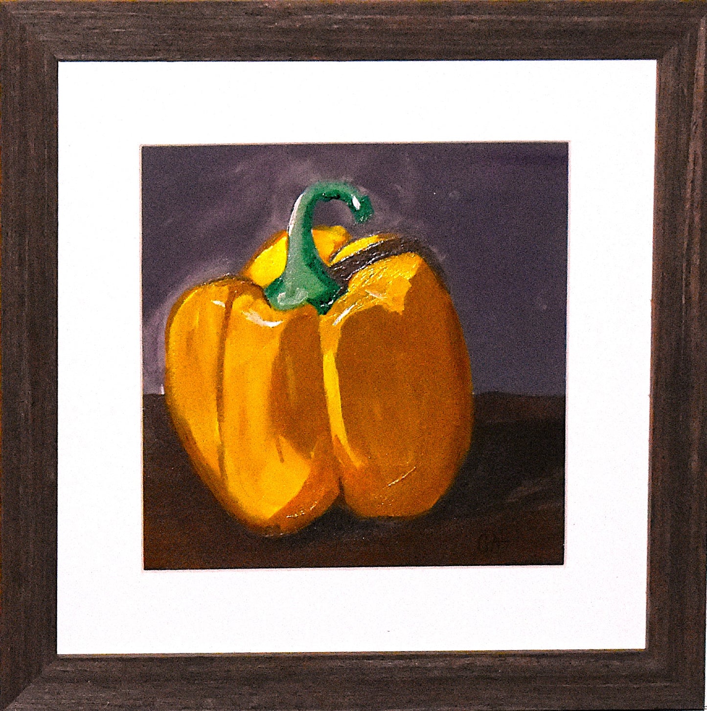 Yellow Pepper an Original Painting by Lisa Godin