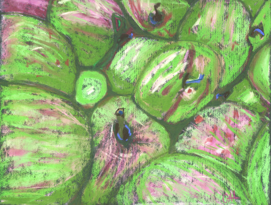 A Bushell of Grannies an Original Painting by Lisa Godin