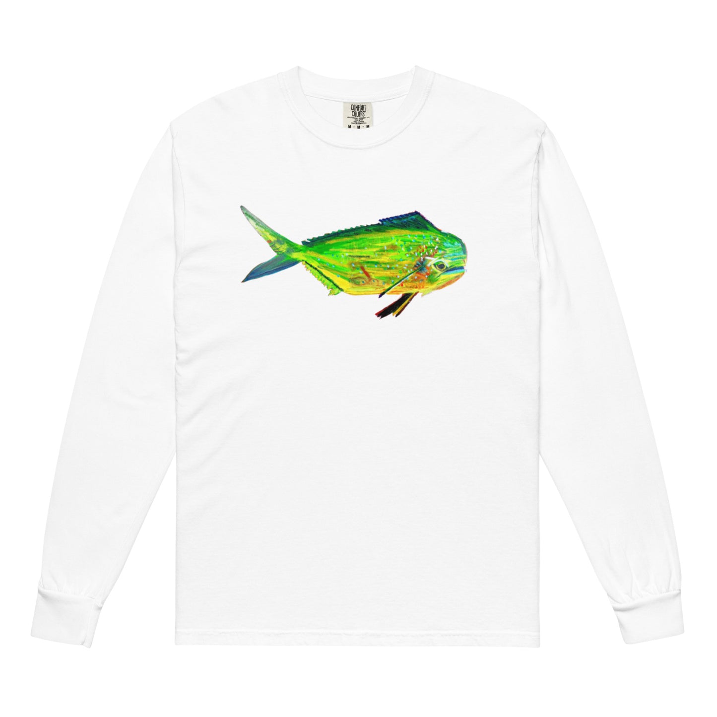 Mahi Mahi Garment-dyed heavyweight long-sleeve shirt